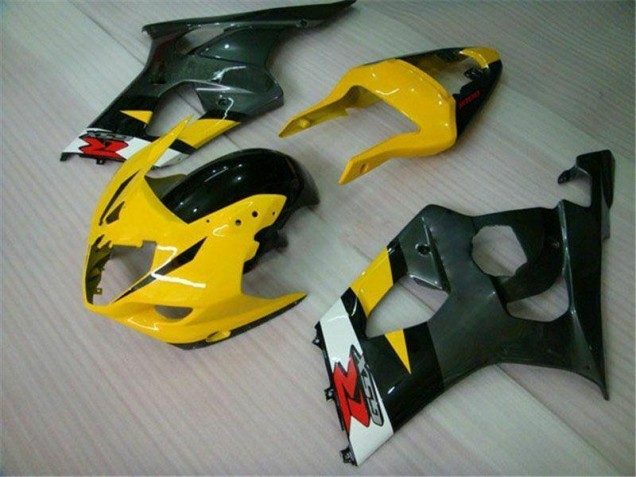 Discount 2003-2004 Yellow Black Suzuki GSXR 1000 Motorcycle Fairings Kit Canada Discount 2003-2004 Yellow Black Suzuki GSXR 1000 Motorcycle Fairings Kit Canada