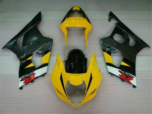 Discount 2003-2004 Yellow Black Suzuki GSXR 1000 Motorcycle Fairings Kit Canada Discount 2003-2004 Yellow Black Suzuki GSXR 1000 Motorcycle Fairings Kit Canada