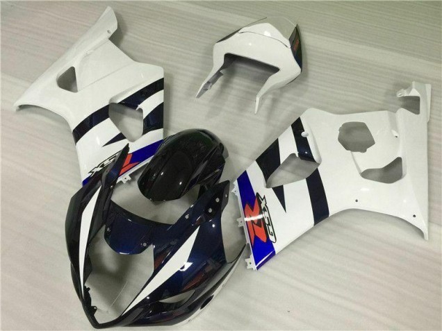Discount 2003-2004 White Black Suzuki GSXR 1000 Motorcycle Fairings Canada Discount 2003-2004 White Black Suzuki GSXR 1000 Motorcycle Fairings Canada