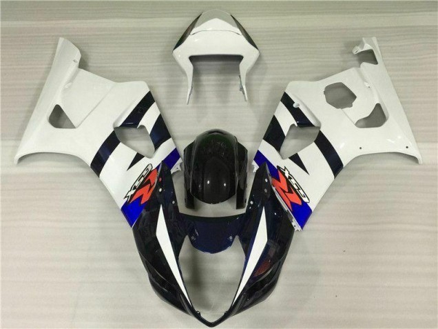Discount 2003-2004 White Black Suzuki GSXR 1000 Motorcycle Fairings Canada Discount 2003-2004 White Black Suzuki GSXR 1000 Motorcycle Fairings Canada