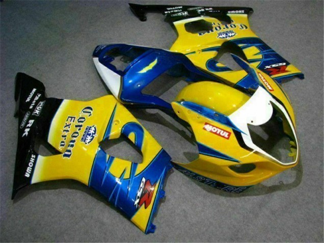 Discount 2003-2004 Yellow Blue Suzuki GSXR 1000 Bike Fairings Canada Discount 2003-2004 Yellow Blue Suzuki GSXR 1000 Bike Fairings Canada