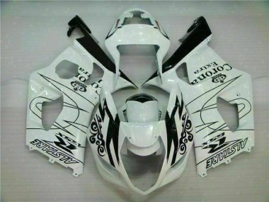 Discount 2003-2004 White Suzuki GSXR 1000 Motor Bike Fairings Canada