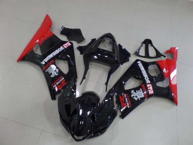 Discount 2003-2004 Black and Red Suzuki GSXR 1000 Motorbike Fairing Canada Discount 2003-2004 Black and Red Suzuki GSXR 1000 Motorbike Fairing Canada