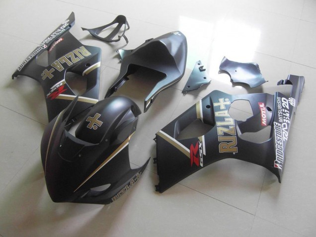 Discount 2003-2004 Matte Black Rizla Race Suzuki GSXR 1000 Motorcycle Fairings Canada Discount 2003-2004 Matte Black Rizla Race Suzuki GSXR 1000 Motorcycle Fairings Canada