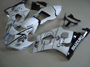 Discount 2003-2004 White Corona Suzuki GSXR 1000 Bike Fairings Canada