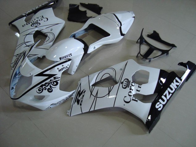 Discount 2003-2004 White Corona Suzuki GSXR 1000 Bike Fairings Canada Discount 2003-2004 White Corona Suzuki GSXR 1000 Bike Fairings Canada