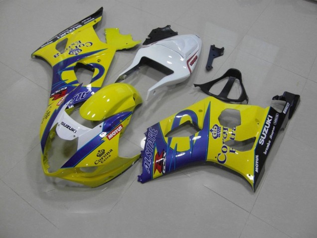 Discount 2003-2004 Yellow Corona Suzuki GSXR 1000 Bike Fairing Canada Discount 2003-2004 Yellow Corona Suzuki GSXR 1000 Bike Fairing Canada