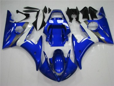 Discount 2003-2005 Blue White Yamaha YZF R6 Replacement Fairings Canada