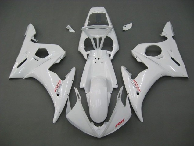 Discount 2003-2005 White Yamaha YZF R6 Motorbike Fairings Canada Discount 2003-2005 White Yamaha YZF R6 Motorbike Fairings Canada