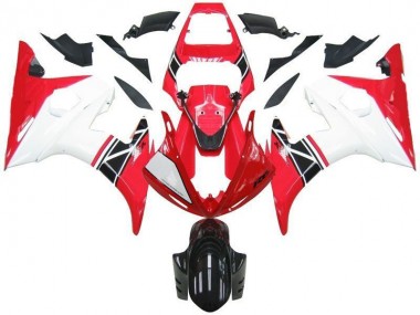 Discount 2003-2005 Yamaha YZF R6 Motorcycle Fairings MF2409 - Red White Black Canada