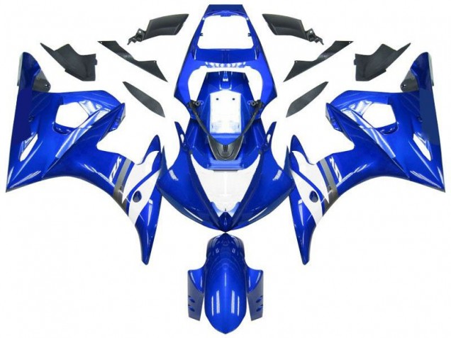 Discount 2003-2005 Blue White Yamaha YZF R6 Motor Fairings Canada Discount 2003-2005 Blue White Yamaha YZF R6 Motor Fairings Canada