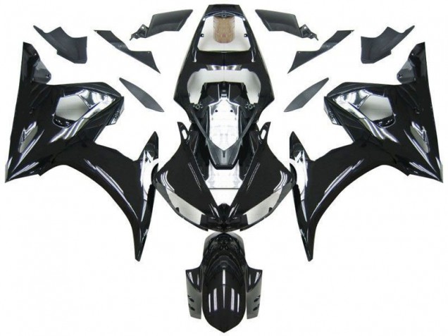 Discount 2003-2005 Black Yamaha YZF R6 Motorcycle Fairings Canada Discount 2003-2005 Black Yamaha YZF R6 Motorcycle Fairings Canada