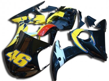 Discount 2003-2005 Number 46 Yamaha YZF R6 Bike Fairing Kit Canada