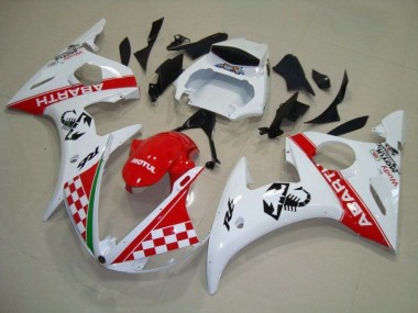 Discount 2003-2005 Red White Yamaha YZF R6 Motorbike Fairing Kits & Bodywork Canada