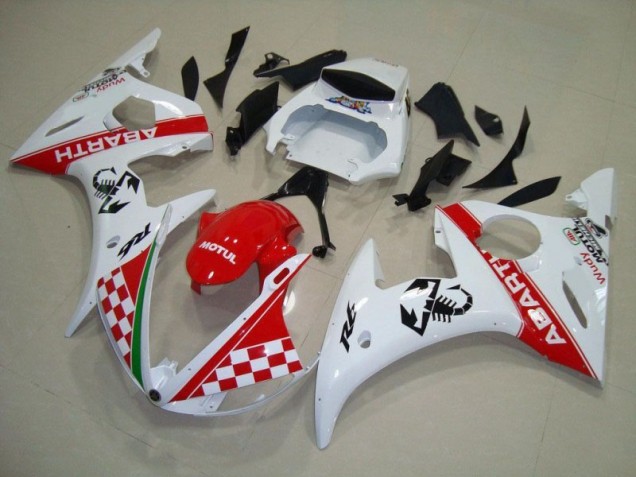 Discount 2003-2005 Red White Yamaha YZF R6 Motorbike Fairing Kits & Bodywork Canada Discount 2003-2005 Red White Yamaha YZF R6 Motorbike Fairing Kits & Bodywork Canada