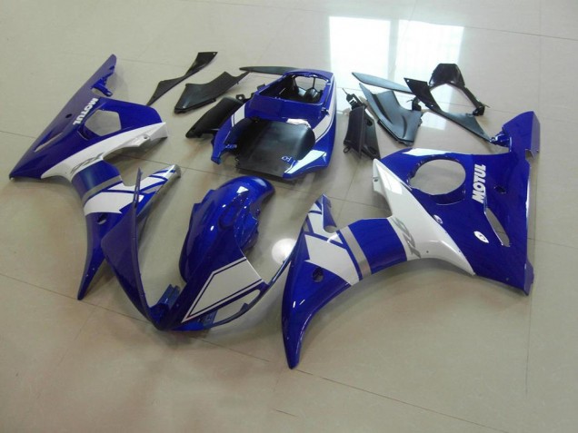 Discount 2003-2005 Blue White Yamaha YZF R6 Motorcycle Fairing Kit Canada Discount 2003-2005 Blue White Yamaha YZF R6 Motorcycle Fairing Kit Canada