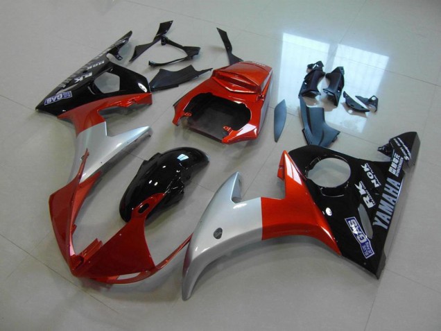 Discount 2003-2005 Orange Silver Black Yamaha YZF R6 Bike Fairings Canada Discount 2003-2005 Orange Silver Black Yamaha YZF R6 Bike Fairings Canada