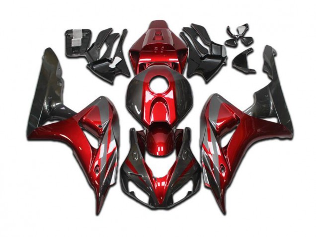 Discount 2004-2005 Candy Red Grey Black Honda CBR1000RR Bike Fairings Canada Discount 2004-2005 Candy Red Grey Black Honda CBR1000RR Bike Fairings Canada