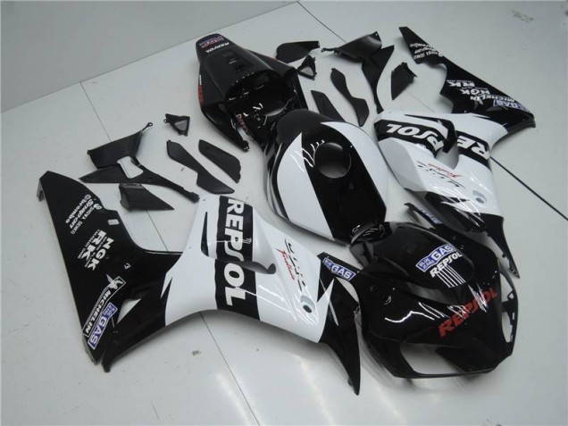 Discount 2004-2005 White Repsol Black Honda CBR1000RR Motor Fairings Canada Discount 2004-2005 White Repsol Black Honda CBR1000RR Motor Fairings Canada