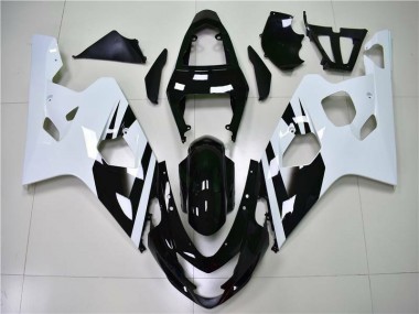 Discount 2004-2005 White Black Suzuki GSXR 600/750 Motor Fairings Canada
