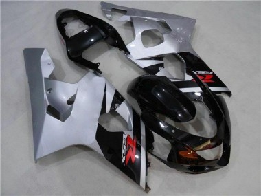 Discount 2004-2005 Black Silver Suzuki GSXR 600/750 Motorcycle Fairing Kit Canada
