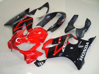 Discount 2004-2007 Black Red Honda CBR600 F4i Motor Fairings Canada