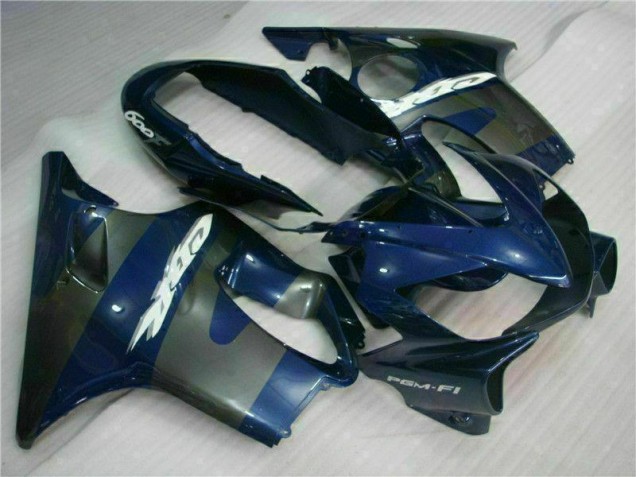 Discount 2004-2007 Blue Silver Honda CBR600 F4i Motorcycle Fairings Kit Canada Discount 2004-2007 Blue Silver Honda CBR600 F4i Motorcycle Fairings Kit Canada