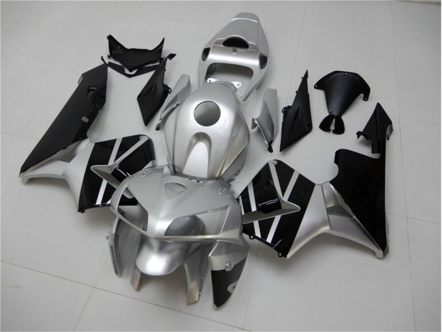 Discount 2005-2006 Silver Black Honda CBR600RR Motor Bike Fairings Canada Discount 2005-2006 Silver Black Honda CBR600RR Motor Bike Fairings Canada