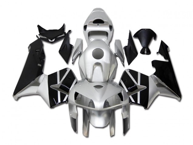 Discount 2005-2006 Silver Black Honda CBR600RR Motor Bike Fairings Canada Discount 2005-2006 Silver Black Honda CBR600RR Motor Bike Fairings Canada