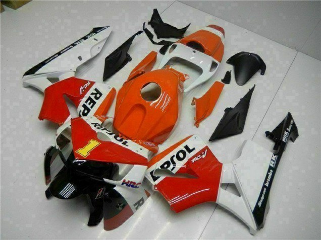 Discount 2005-2006 Orange Repsol Honda CBR600RR Bike Fairing Kit Canada Discount 2005-2006 Orange Repsol Honda CBR600RR Bike Fairing Kit Canada