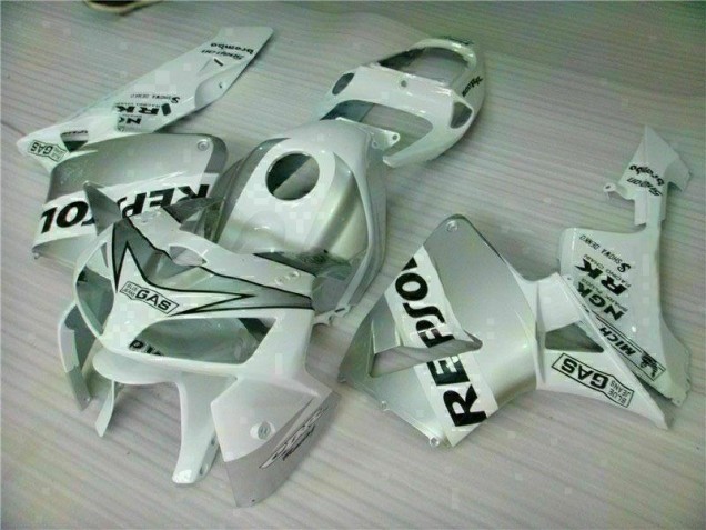 Discount 2005-2006 White Repsol Honda CBR600RR Motorbike Fairing Kits Canada Discount 2005-2006 White Repsol Honda CBR600RR Motorbike Fairing Kits Canada
