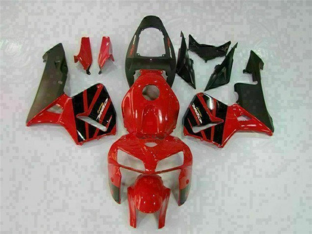 Discount 2005-2006 Red Honda CBR600RR Motorcycle Replacement Fairings Canada Discount 2005-2006 Red Honda CBR600RR Motorcycle Replacement Fairings Canada