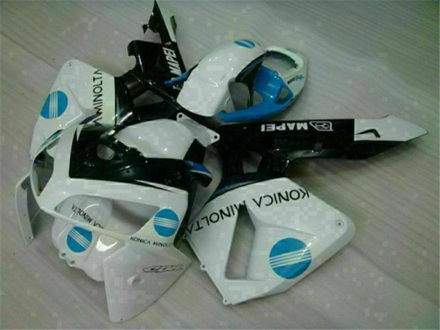 Discount 2005-2006 White Blue Honda CBR600RR Motorcycle Fairings Canada Discount 2005-2006 White Blue Honda CBR600RR Motorcycle Fairings Canada