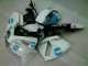Discount 2005-2006 White Blue Honda CBR600RR Motorcycle Fairings Canada Discount 2005-2006 White Blue Honda CBR600RR Motorcycle Fairings Canada