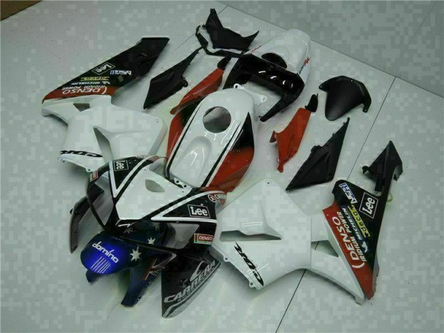 Discount 2005-2006 White Red Black Lee Honda CBR600RR Motorbike Fairing Canada Discount 2005-2006 White Red Black Lee Honda CBR600RR Motorbike Fairing Canada