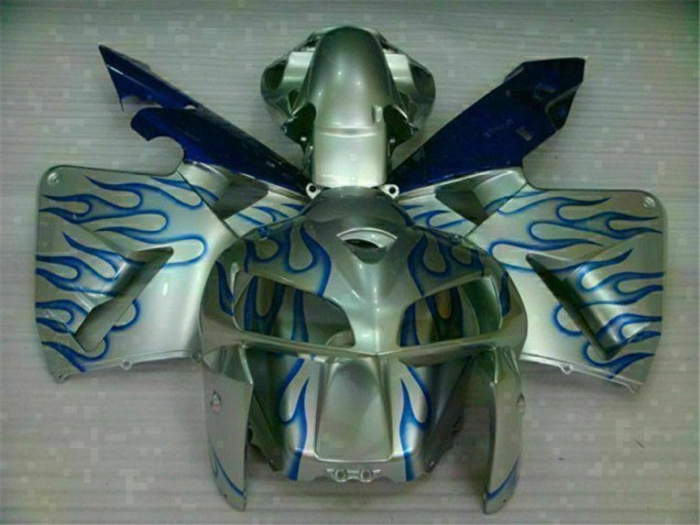 Discount 2005-2006 White Blue Flame Honda CBR600RR Motorcycle Fairing Kit Canada Discount 2005-2006 White Blue Flame Honda CBR600RR Motorcycle Fairing Kit Canada
