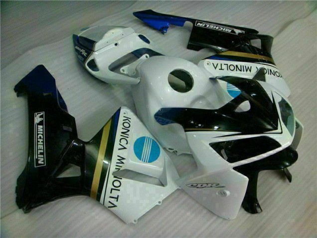 Discount 2005-2006 White Black Honda CBR600RR Replacement Motorcycle Fairings Canada Discount 2005-2006 White Black Honda CBR600RR Replacement Motorcycle Fairings Canada