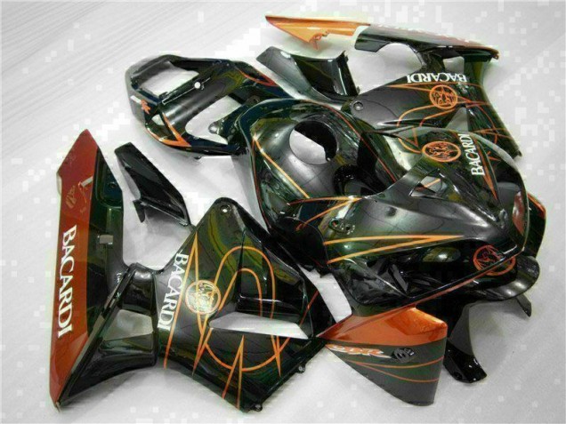 Discount 2005-2006 Black Orange BACARDI Honda CBR600RR Motorcycle Fairing Canada Discount 2005-2006 Black Orange BACARDI Honda CBR600RR Motorcycle Fairing Canada