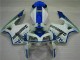 Discount 2005-2006 White Blue Honda CBR600RR Motorcycle Fairing Kits Canada Discount 2005-2006 White Blue Honda CBR600RR Motorcycle Fairing Kits Canada