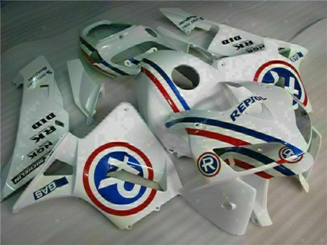 Discount 2005-2006 White Honda CBR600RR Bike Fairings Canada Discount 2005-2006 White Honda CBR600RR Bike Fairings Canada