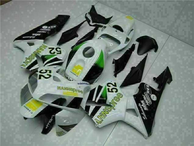 Discount 2005-2006 White Yellow Green 52 Honda CBR600RR Motorcycle Bodywork Canada Discount 2005-2006 White Yellow Green 52 Honda CBR600RR Motorcycle Bodywork Canada