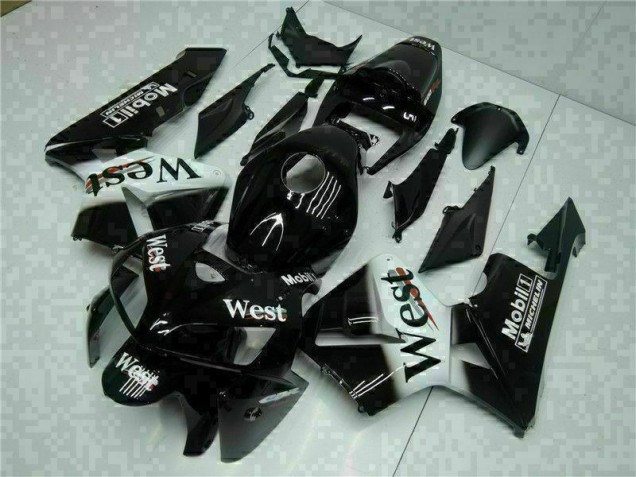 Discount 2005-2006 Black West Honda CBR600RR Motorbike Fairing Kits Canada Discount 2005-2006 Black West Honda CBR600RR Motorbike Fairing Kits Canada