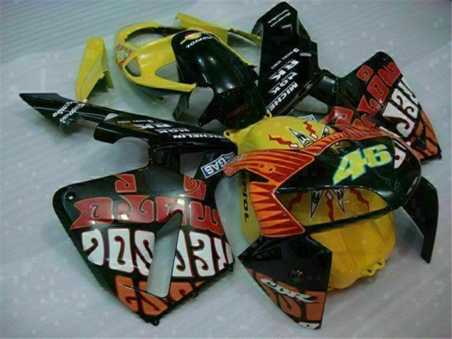 Discount 2005-2006 Black Red Yellow 46 Honda CBR600RR Motorcycle Fairing Canada Discount 2005-2006 Black Red Yellow 46 Honda CBR600RR Motorcycle Fairing Canada