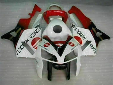 Discount 2005-2006 White Honda CBR600RR Motorcycle Fairing Kits Canada