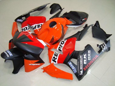 Discount 2005-2006 Matte Black Repsol Race Honda CBR600RR Motorcycle Fairing Kit Canada