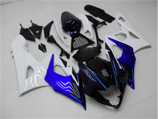 Discount 2005-2006 Blue White Suzuki GSXR 1000 Motorcycle Fairing Kits Canada Discount 2005-2006 Blue White Suzuki GSXR 1000 Motorcycle Fairing Kits Canada