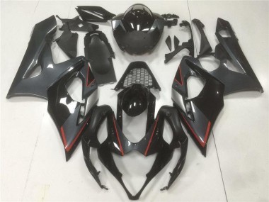Discount 2005-2006 Suzuki GSXR 1000 Motorcycle Fairings MF0135 - Black Grey Canada