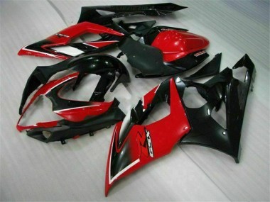 Discount 2005-2006 Suzuki GSXR 1000 Motorcycle Fairings MF1790 - Red Black Canada