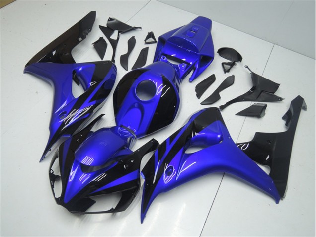 Discount 2006-2007 Blue Black Honda CBR1000RR Moto Fairings Canada Discount 2006-2007 Blue Black Honda CBR1000RR Moto Fairings Canada