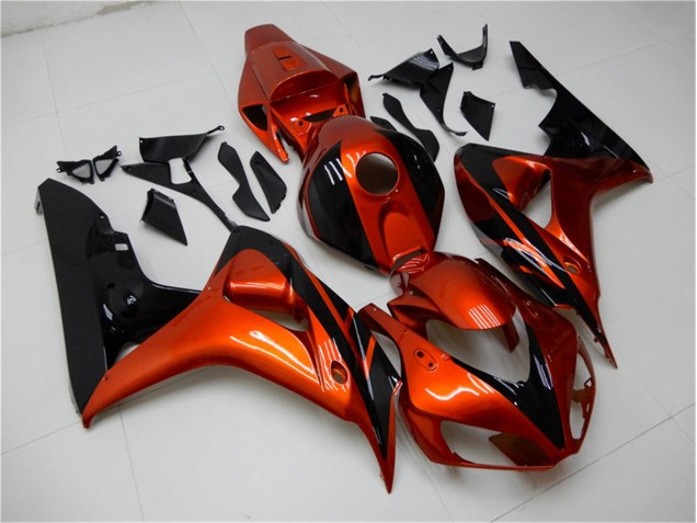Discount 2006-2007 Orange Black Honda CBR1000RR Motorcycle Fairings Kit Canada Discount 2006-2007 Orange Black Honda CBR1000RR Motorcycle Fairings Kit Canada
